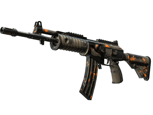 Galil AR | Orange DDPAT (Battle-Scarred)