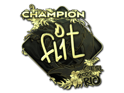 Sticker | FL1T (Gold, Champion) | Rio 2022
