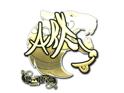 Sticker | arT (Gold) | Paris 2023