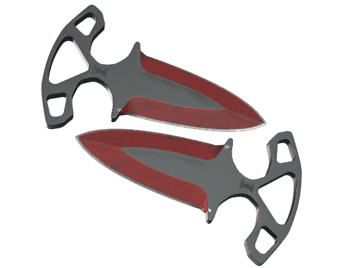 ★ StatTrak™ Shadow Daggers | Crimson Web (Field-Tested)