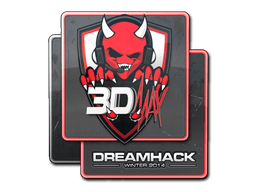 Sticker | 3DMAX | DreamHack 2014