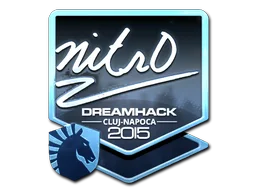 Sticker | nitr0 (Foil) | Cluj-Napoca 2015