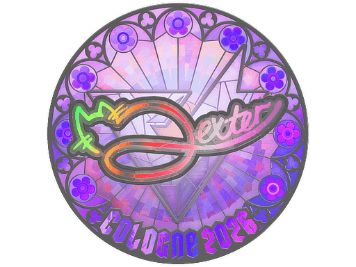 Sticker | dexter (Holo) | Cologne 2026