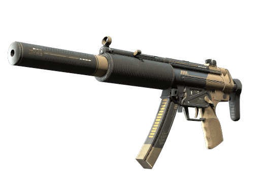 StatTrak™ MP5-SD | Desert Strike (Well-Worn)