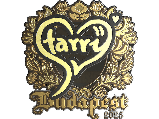 Sticker | Starry (Gold) | Budapest 2025