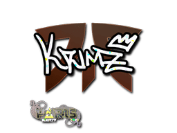 Sticker | KRIMZ (Glitter) | Paris 2023
