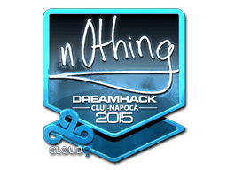 Sticker | n0thing (Foil) | Cluj-Napoca 2015