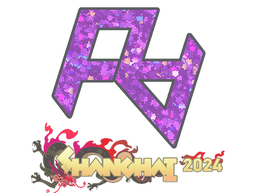 Sticker | Rare Atom (Glitter) | Shanghai 2024