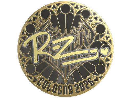 Sticker | REZ (Gold) | Cologne 2026