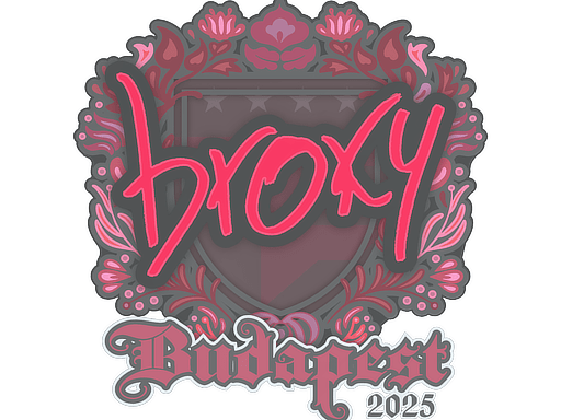 Sticker | broky | Budapest 2025