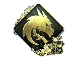 Sticker | Team Spirit (Gold) | Rio 2022