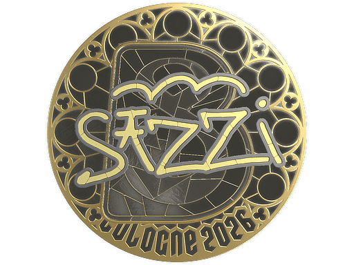 Sticker | s1zzi (Gold) | Cologne 2026