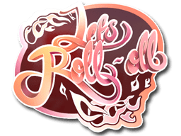 Sticker | Let's Roll-oll