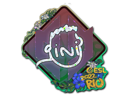 Sticker | VINI (Glitter) | Rio 2022