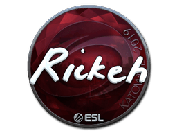 Sticker | Rickeh (Foil) | Katowice 2019