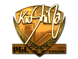 Sticker | kioShiMa (Gold) | Krakow 2017