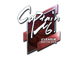 Sticker | captainMo (Foil) | Boston 2018