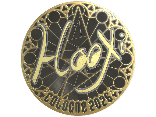 Sticker | HooXi (Gold) | Cologne 2026
