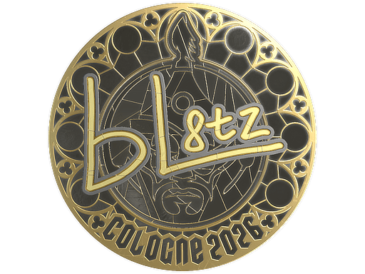 Sticker | bLitz (Gold) | Cologne 2026