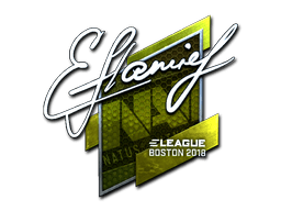 Sticker | flamie (Foil) | Boston 2018