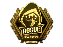 Sticker | Rogue (Gold) | London 2018