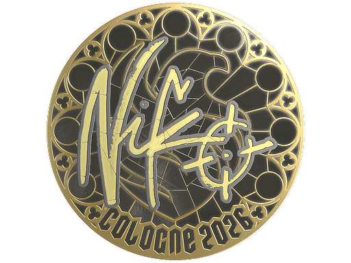 Sticker | NiKo (Gold) | Cologne 2026