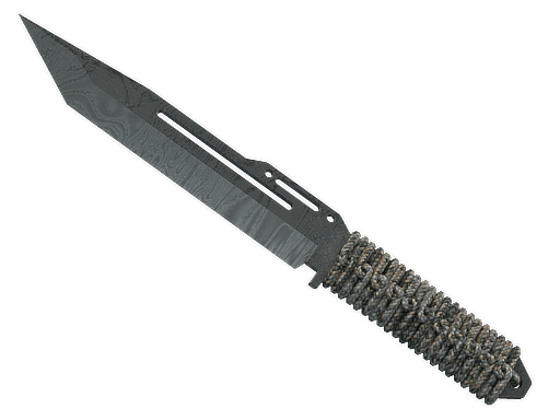★ Paracord Knife | Damascus Steel (Battle-Scarred)