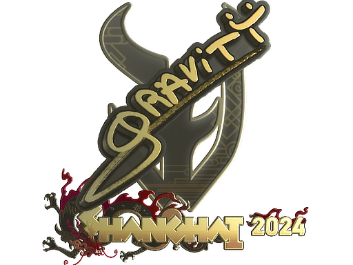 Sticker | Graviti (Gold) | Shanghai 2024