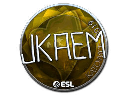 Sticker | jkaem (Foil) | Katowice 2019