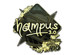 Sticker | hampus (Gold) | Rio 2022