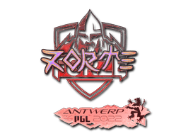 Sticker | zorte (Holo) | Antwerp 2022