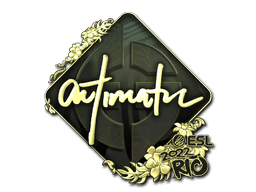 Sticker | autimatic (Gold) | Rio 2022