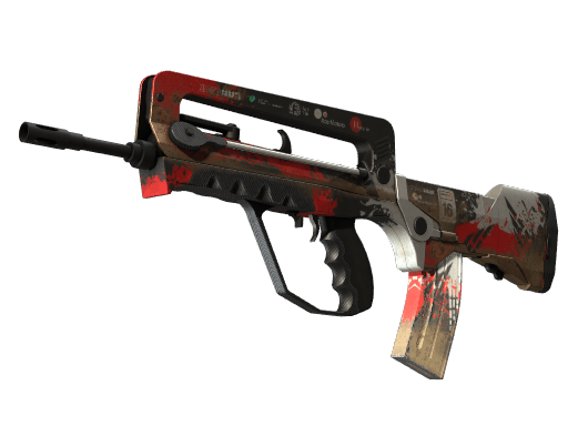 StatTrak™ FAMAS | Roll Cage (Well-Worn)
