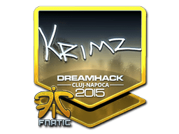 Sticker | KRIMZ (Foil) | Cluj-Napoca 2015