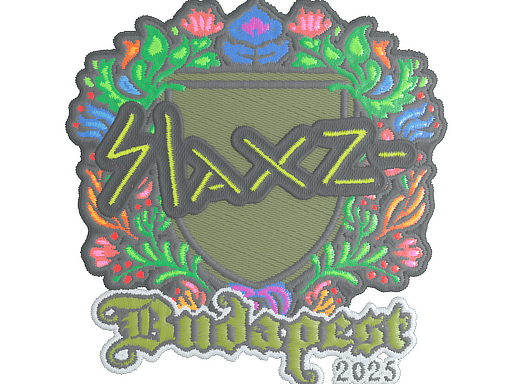 Sticker | slaxz- (Embroidered) | Budapest 2025