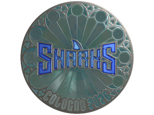 Sticker | Sharks Esports (Foil) | Cologne 2026