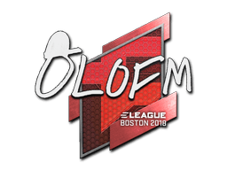 Sticker | olofmeister | Boston 2018