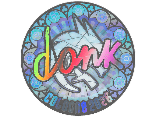 Sticker | donk (Holo) | Cologne 2026