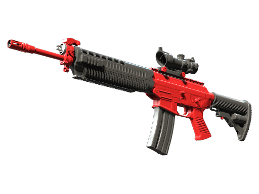 SG 553 | Candy Apple (Minimal Wear)