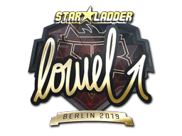 Sticker | loWel (Gold) | Berlin 2019
