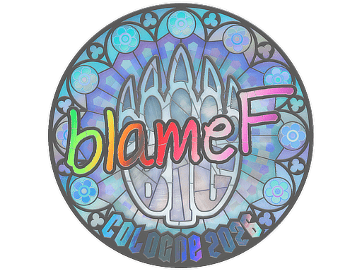 Sticker | blameF (Holo) | Cologne 2026