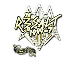 Sticker | r3salt (Gold) | Paris 2023