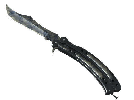 ★ Butterfly Knife | Stained (Battle-Scarred)