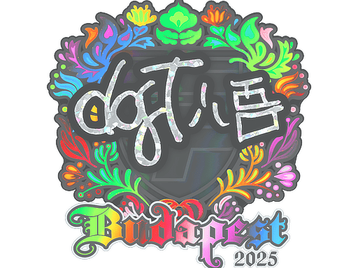 Sticker | dgt (Holo) | Budapest 2025