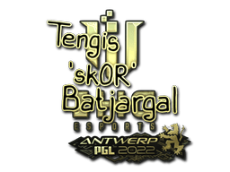 Sticker | sk0R (Gold) | Antwerp 2022