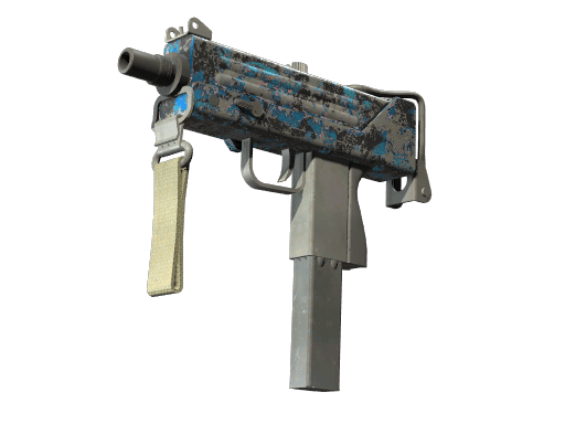 MAC-10 | Oceanic (Battle-Scarred)