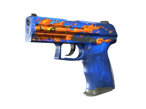 StatTrak™ P2000 | Fire Elemental (Minimal Wear)