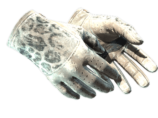 ★ Driver Gloves | Snow Leopard (Battle-Scarred)