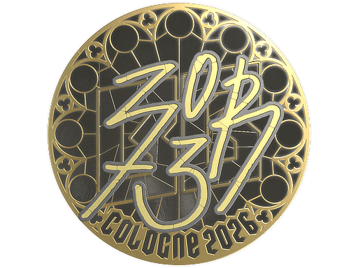 Sticker | zorte (Gold) | Cologne 2026