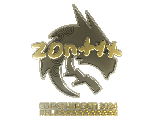 Sticker | zont1x (Gold) | Copenhagen 2024